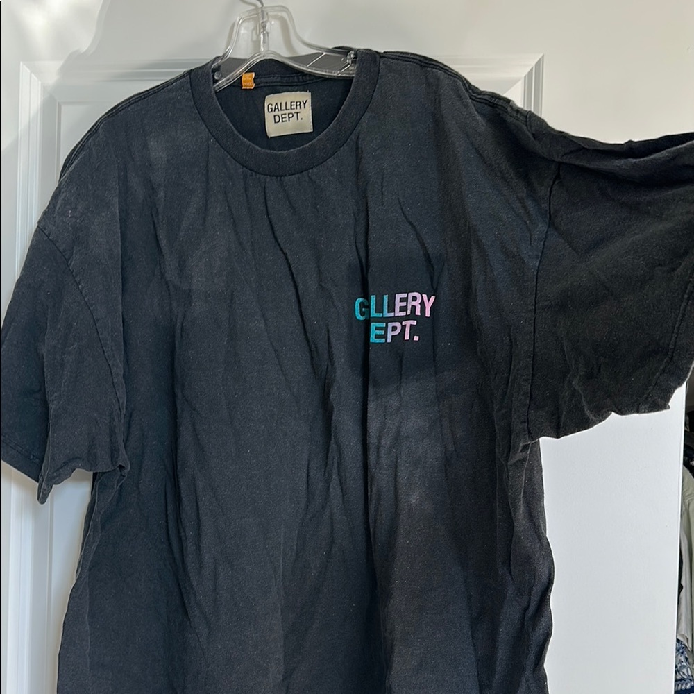 Miami Boardwalk Tee - Gallery Dept Black T-Shirt